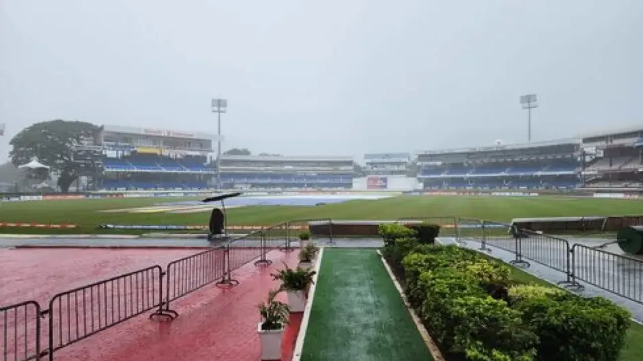 Rain washes out fifth day's play