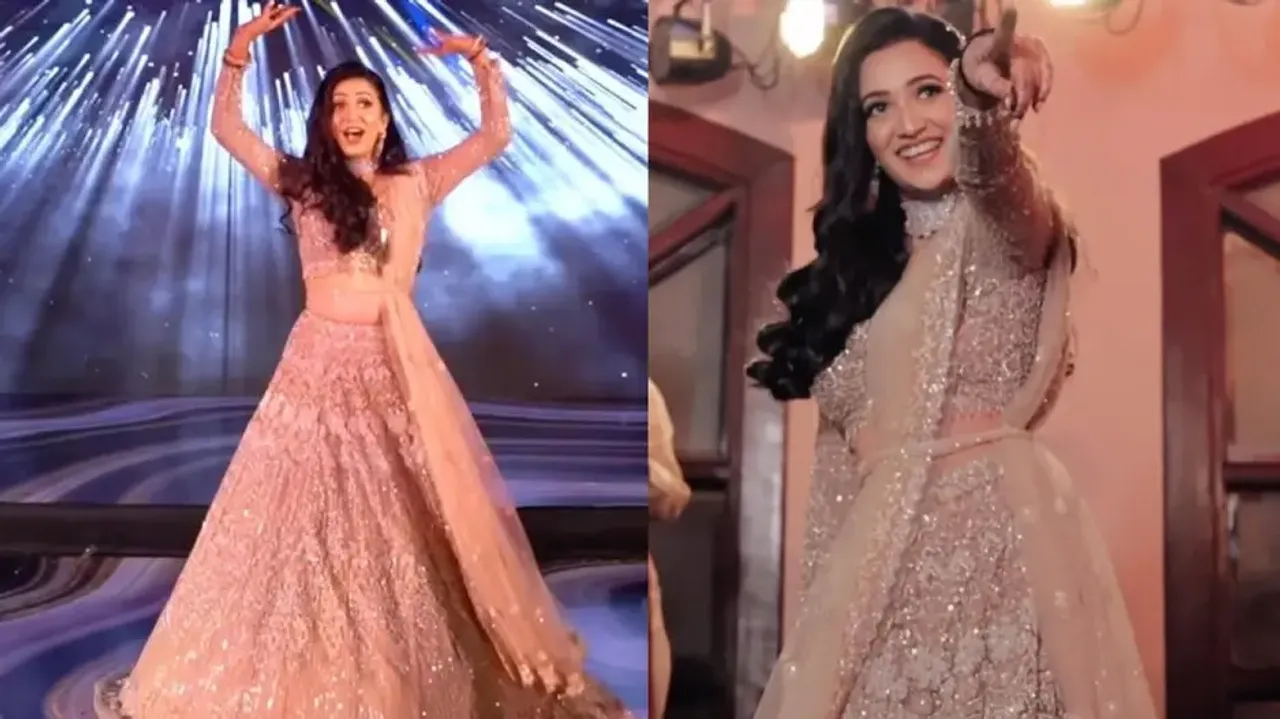 Bride steals the show with her sensational dance