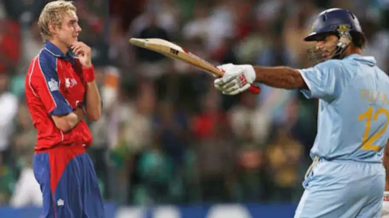Yuvraj Singh had hammered Stuart Broad for six huge sixes