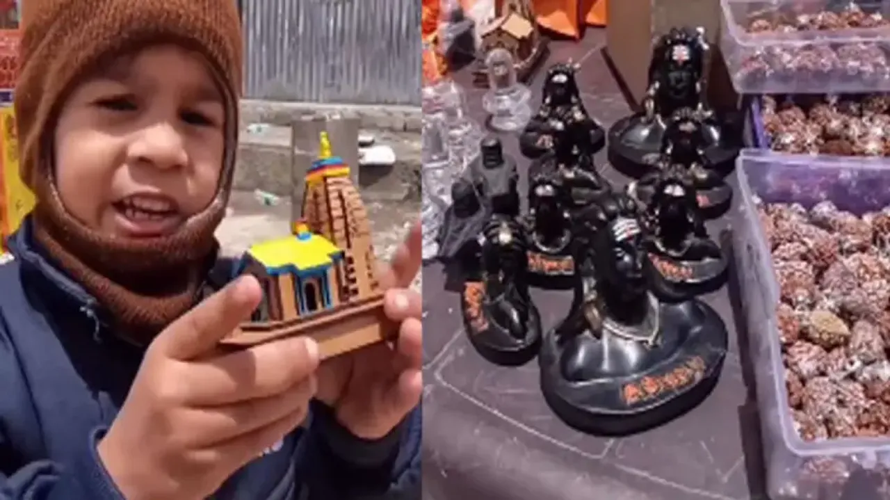 Cutest Vlog ever! Kid in Kedarnath gives a tour of beautiful things to buy; watch