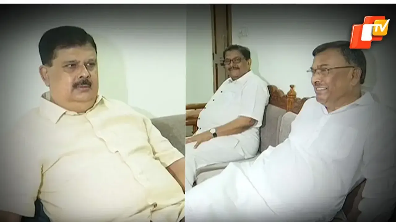 Chiranjib Biswal meets senior Congress leaders