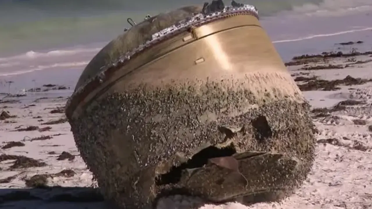 Mystery object on beach most likely Indian rocket debris: Australian Space Agency