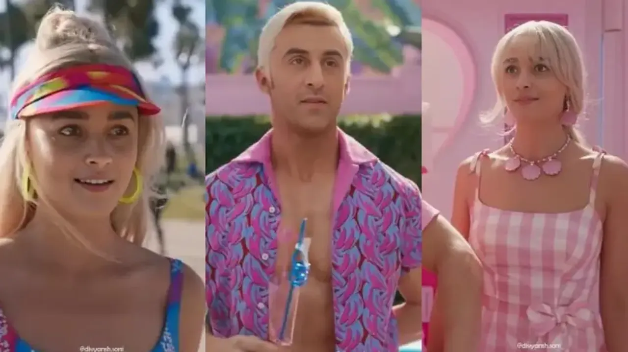 Watch AI-generated video: Alia Bhatt and Ranbir Kapoor in Barbie