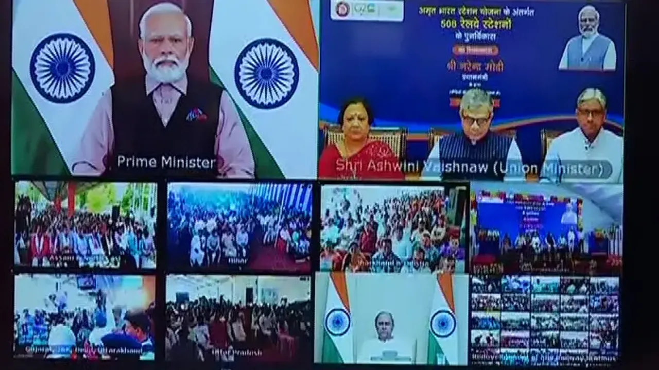 Redevelopment of 508 railway stations