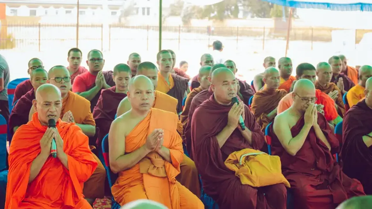 Bhoomi Pujan for India International Centre for Buddhist Culture and Heritage held in Nepal 