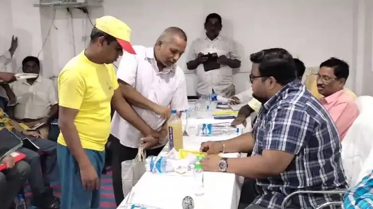 Seeking bride, Odisha divyang youth submits application to Collector during grievance camp 