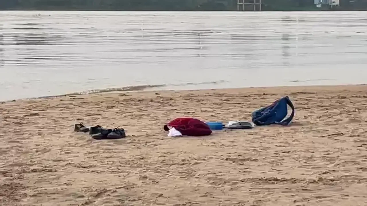 Belongings Of Missing Students Near Naraj