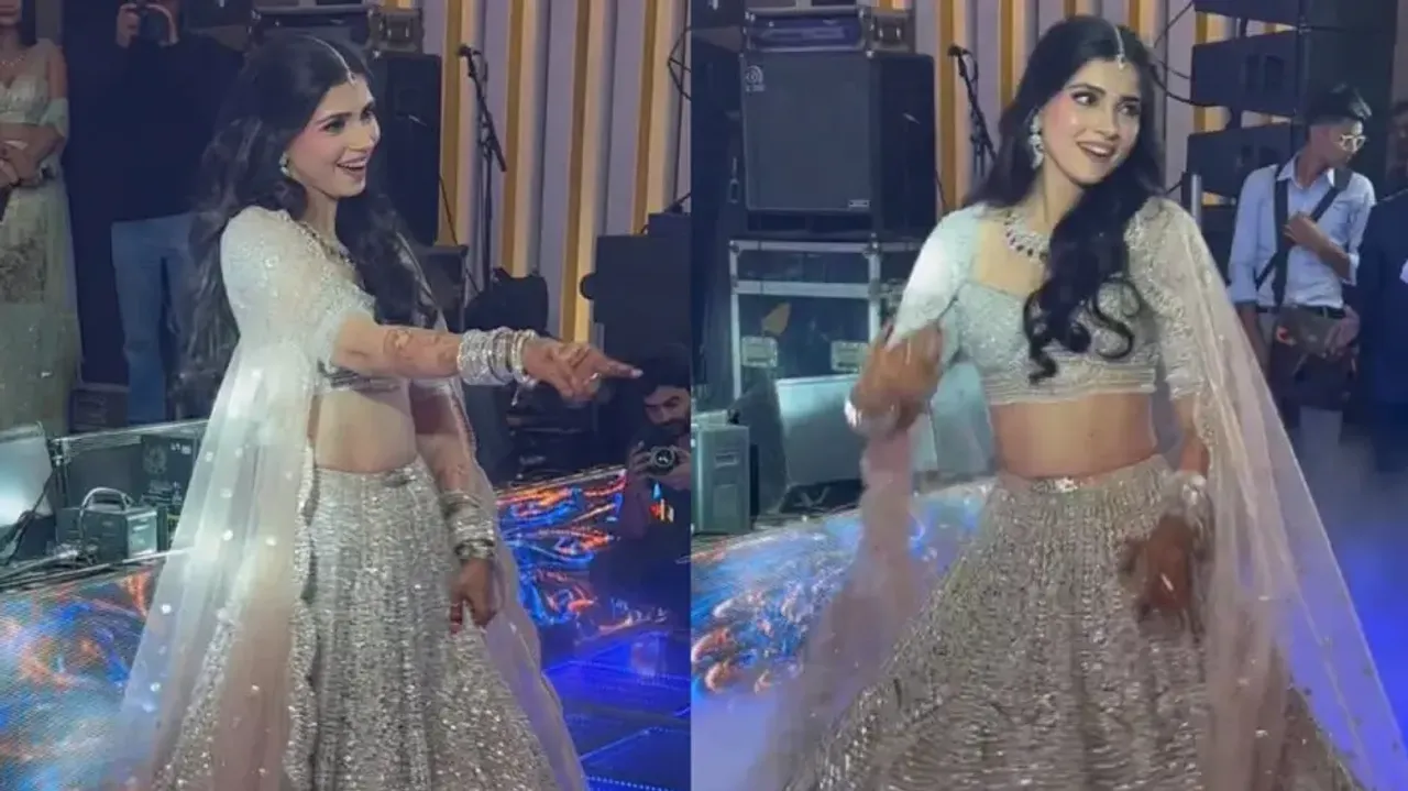 Bride’s elegant performance on ‘Kaun Tujhe Yu Pyar Karega’ melts internet