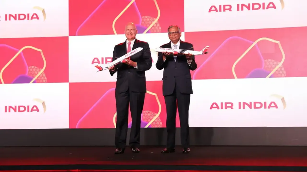 Air India unveils new logo and livery 'symbolising boundless opportunities and confidence'