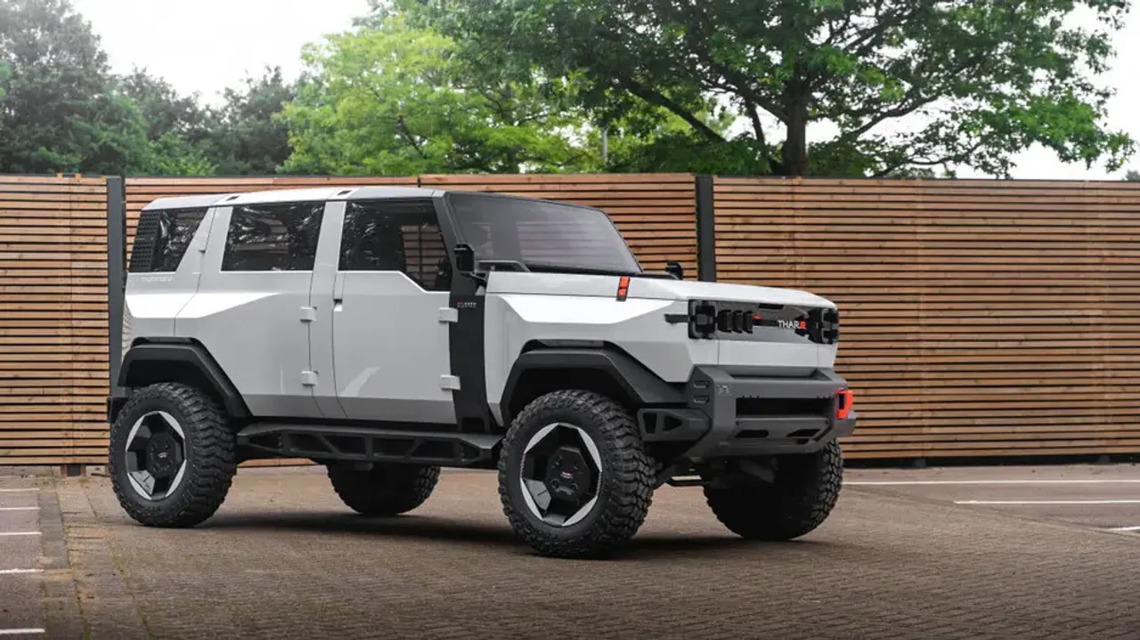 Mahindra unveils electric avatar of iconic Thar SUV