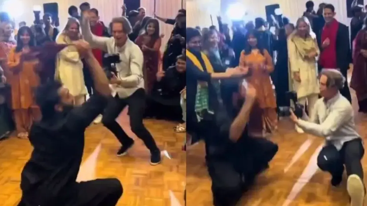 Cameraman breaks into dance at wedding; sparks viral reactions; watch 