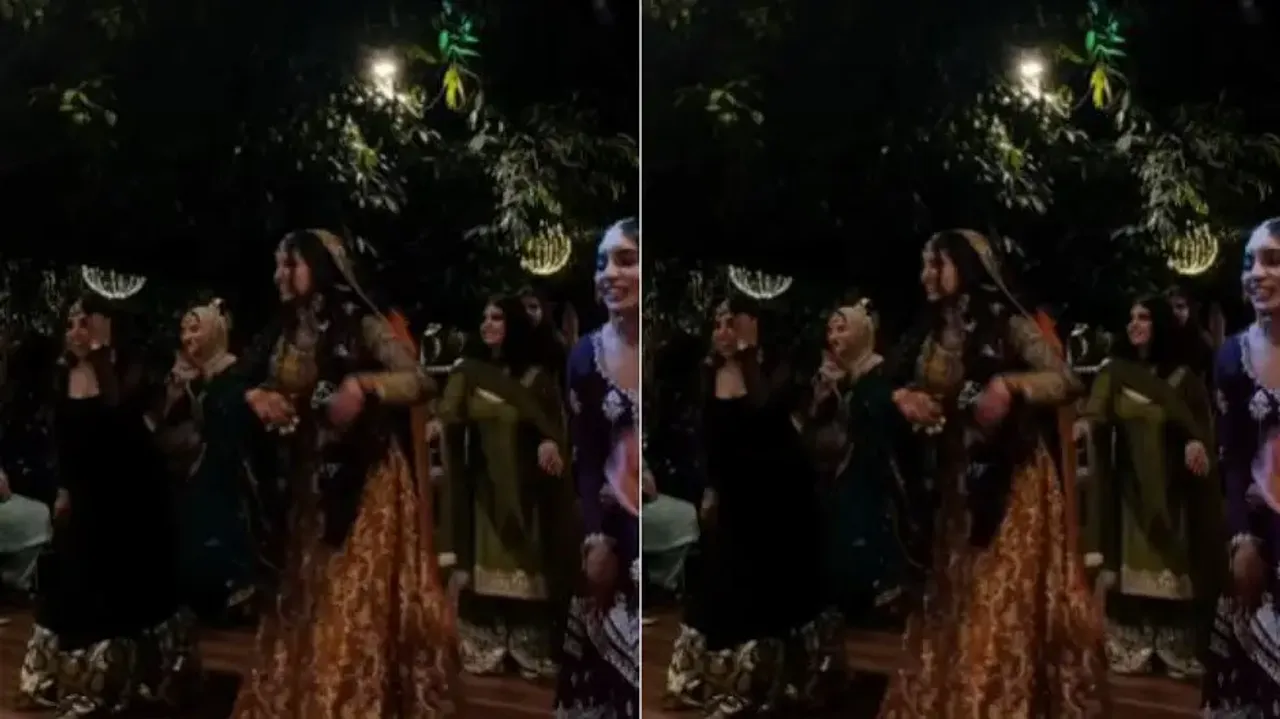 Bride sets stage on fire on Ranveer and Alia’s ‘What Jhumka’ with her girl gang