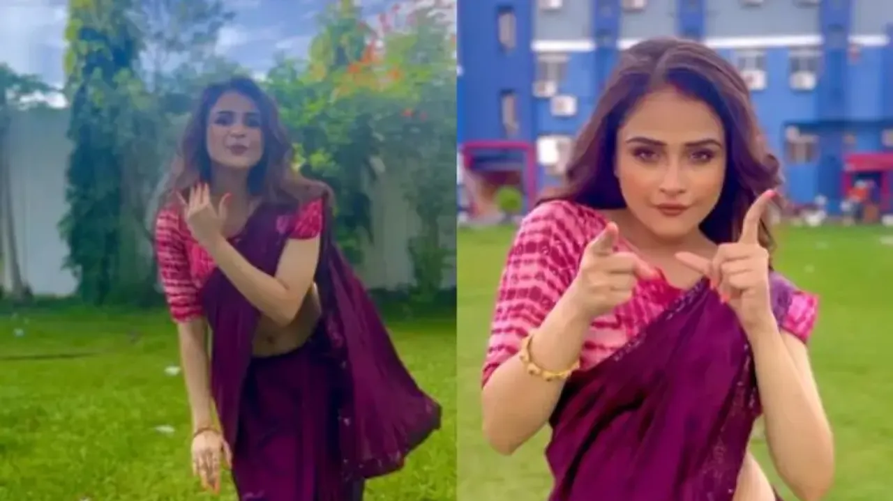 Saree-clad woman’s sizzling dance to Tamannaah’s ‘Kaavaalaa’ wins over internet