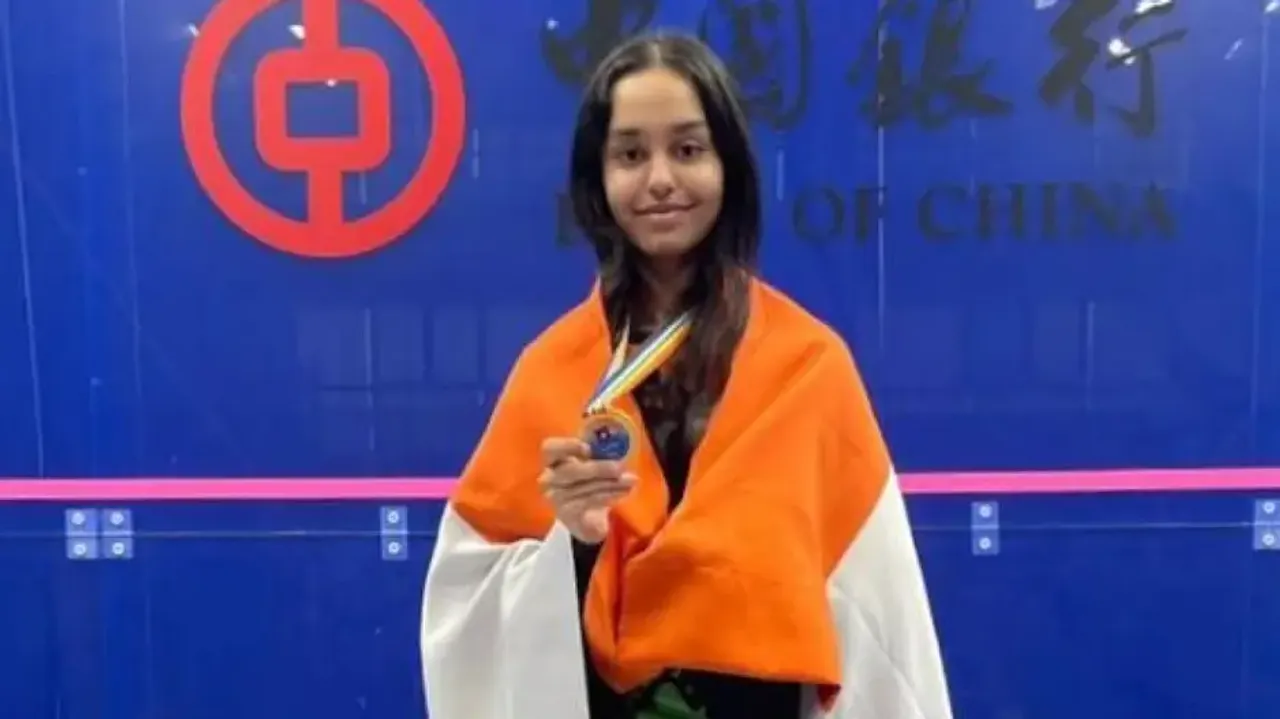India's Anahat Singh wins gold in U-17 category at Asian Junior Squash Championship