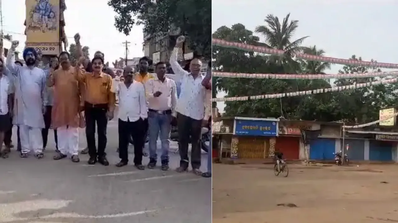 Chorus for district tag to Kantabanji grows louder, fresh dawn-to-dusk bandh hits normal life