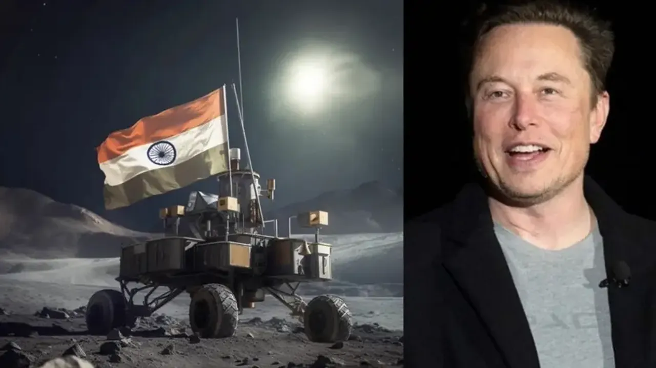 Elon Musk congratulates as Chandrayaan-3 lands in moon