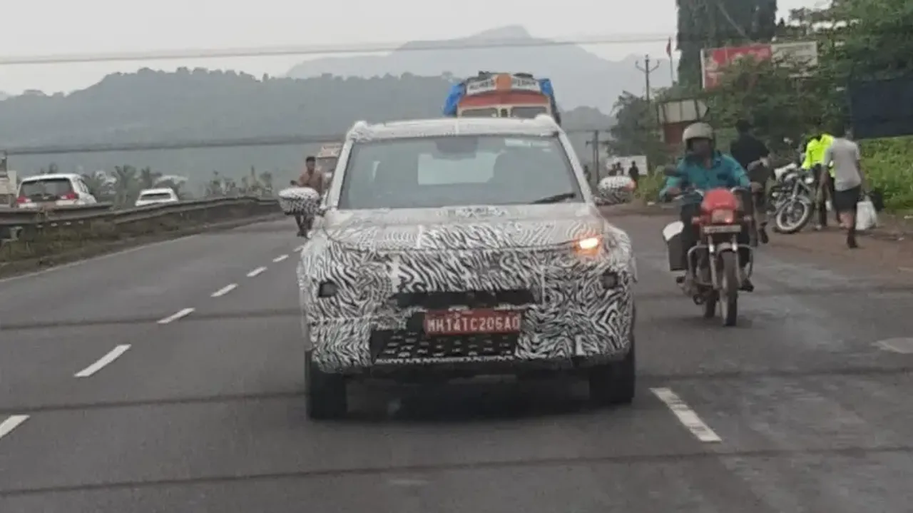 Tata Nexon Facelift Spotted Testing