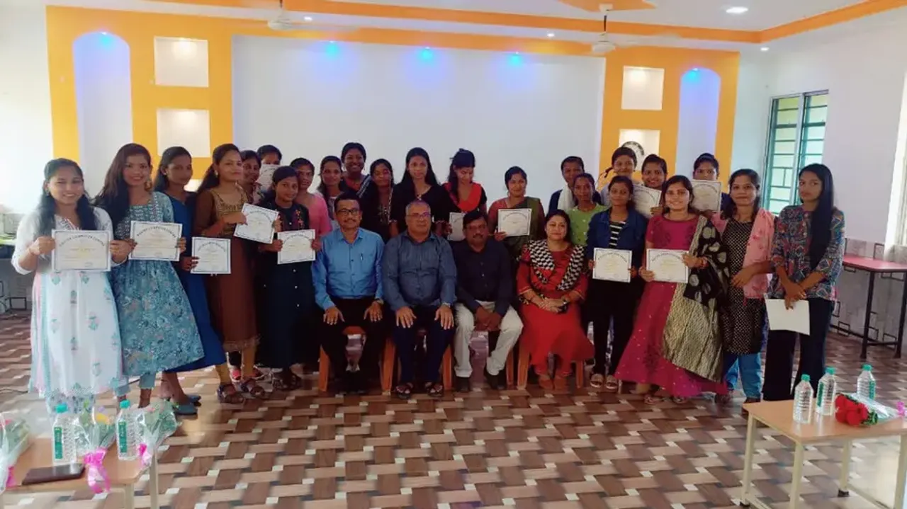 Students receive certificates after successful completion of training in Bhubaneswar