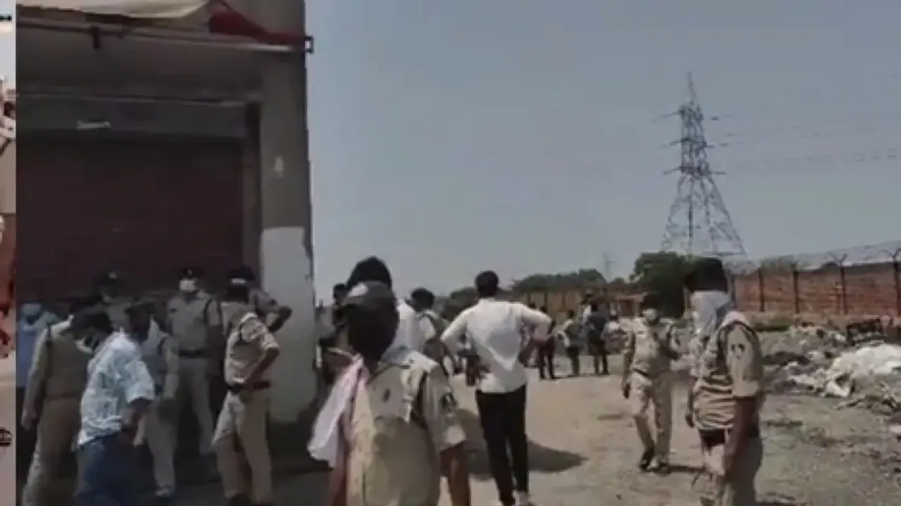 Five die after inhaling toxic gas at MP factory