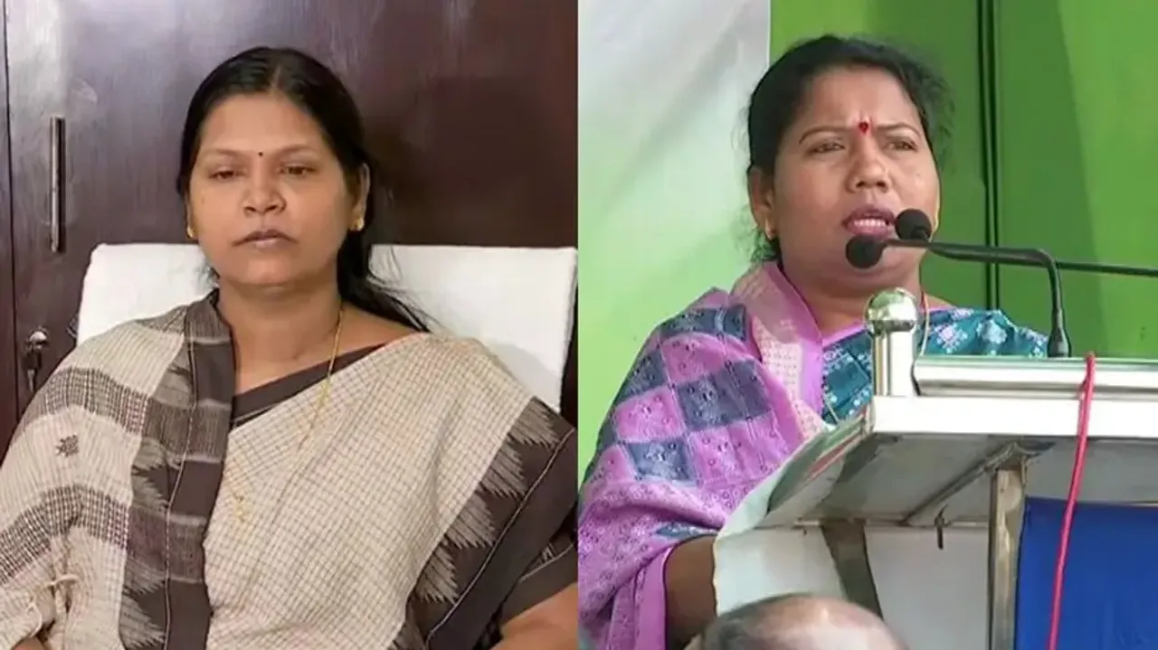 Social media war ensues between Minister Tukuni Sahu and BJP MLA Kusum Tete over 5T secretary’s heli