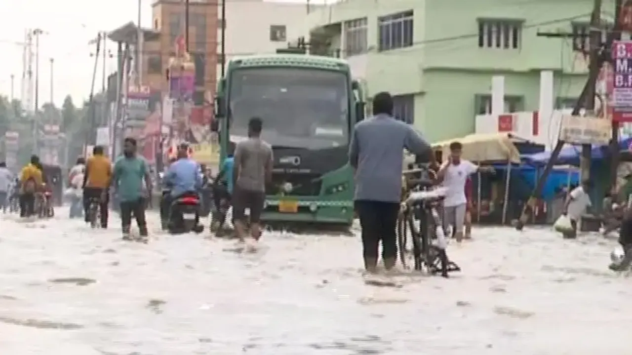 Low Pressure Triggers Rainfall