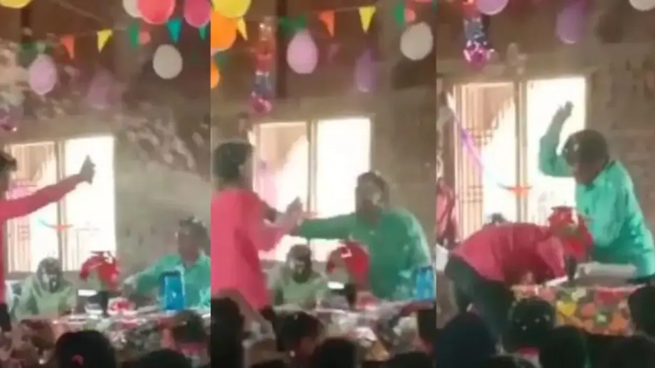 Teachers' Day celebration goes wrong, student get beaten up; watch hilarious video