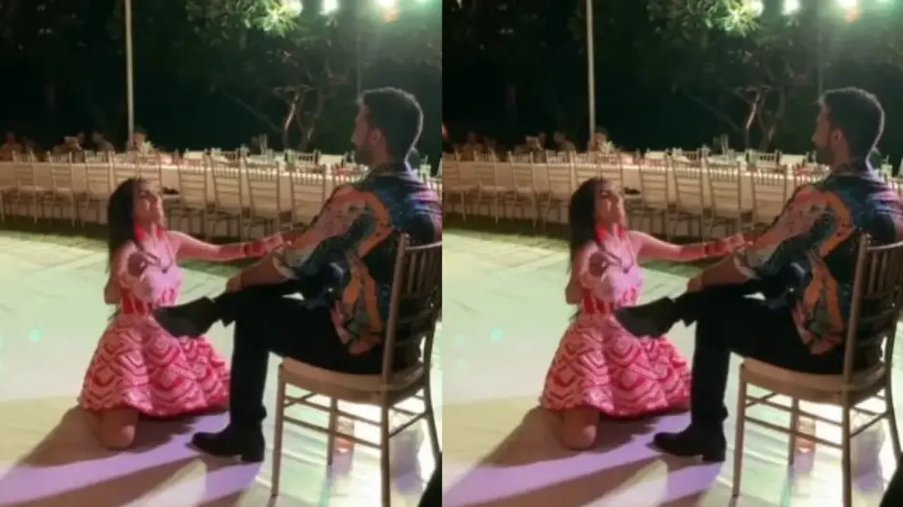 Newly-wed woman dances to Kailash Kher’s ‘Saiyyan’ for husband – Watch
