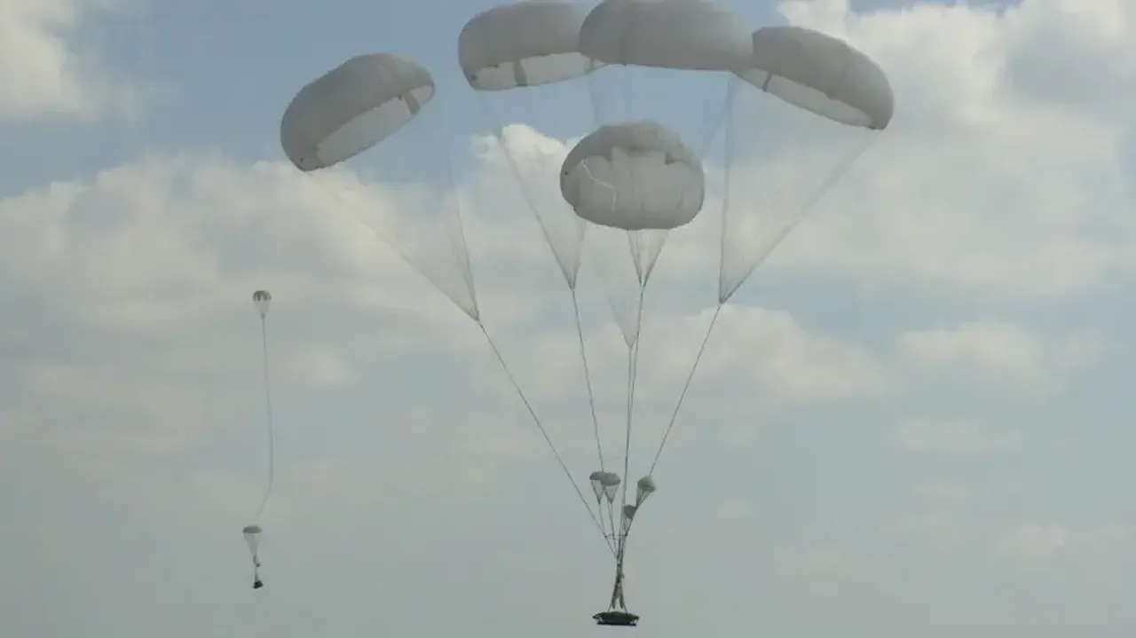 Type V Heavy Drop System showcased at Jammu IIT