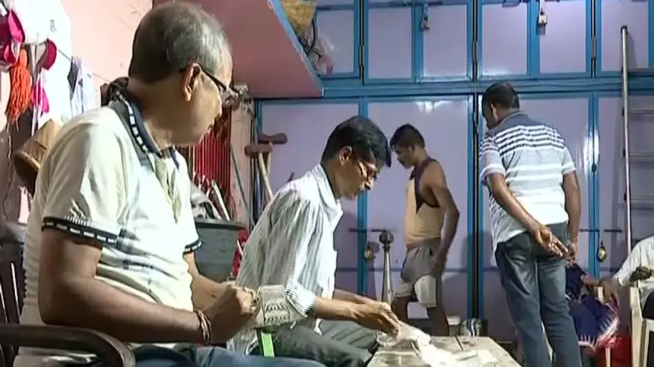 Silver cleaning work is in full swing In Cuttack