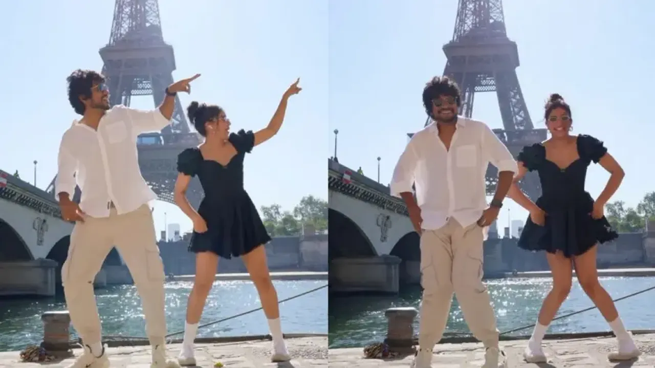 Couple grooves to SRK’s 'Chaleya' in the backdrop of Eiffel Tower