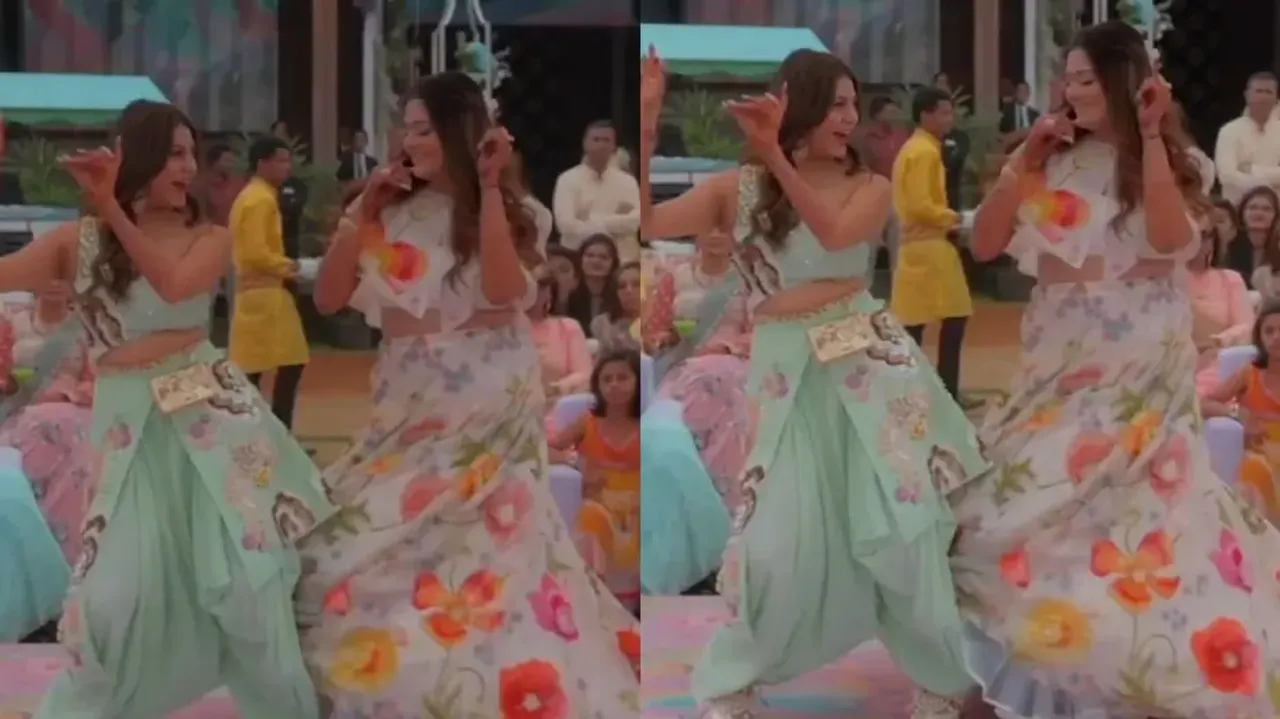 Bride and her sister's dance on ‘Piya Piya O Piya’ 