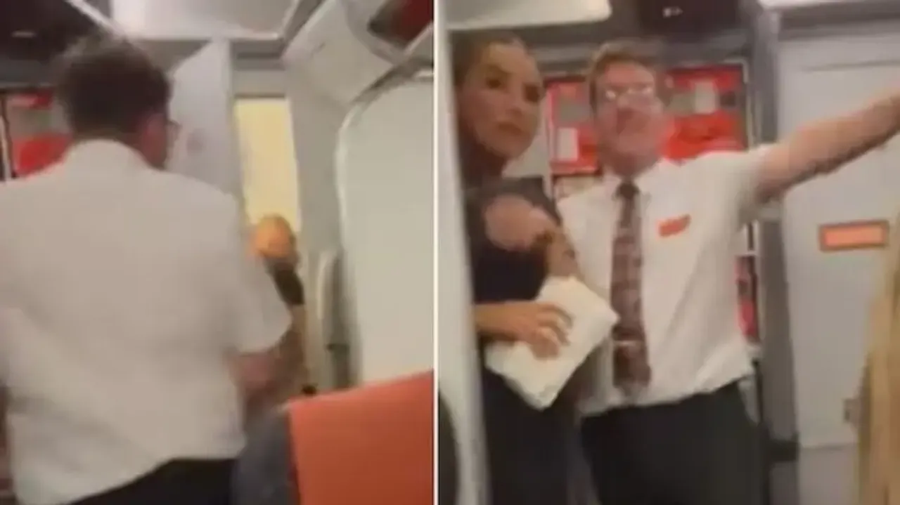 Couple found in compromising position inside flight