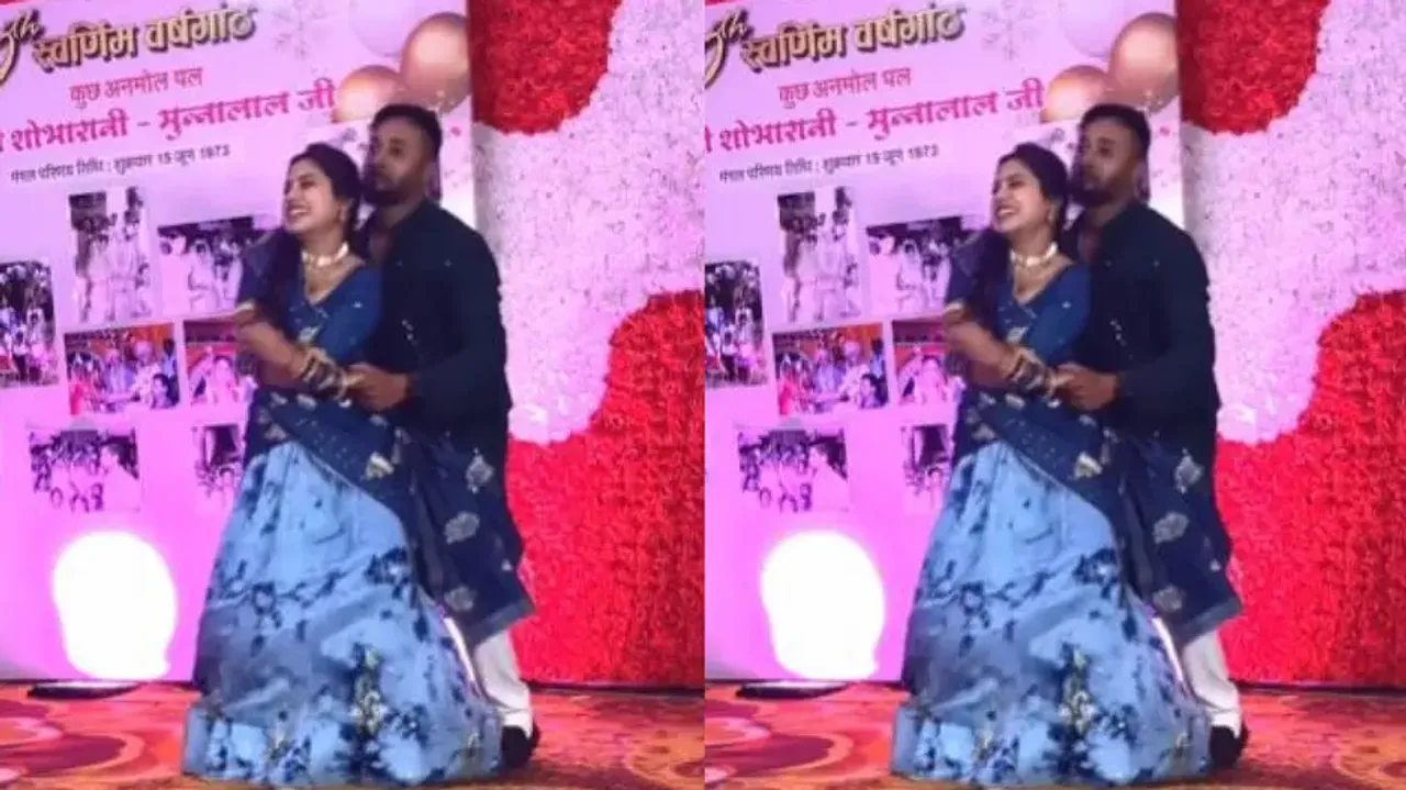 Bride, groom weave magic with graceful dance to ‘Malang Sajna’ – Watch