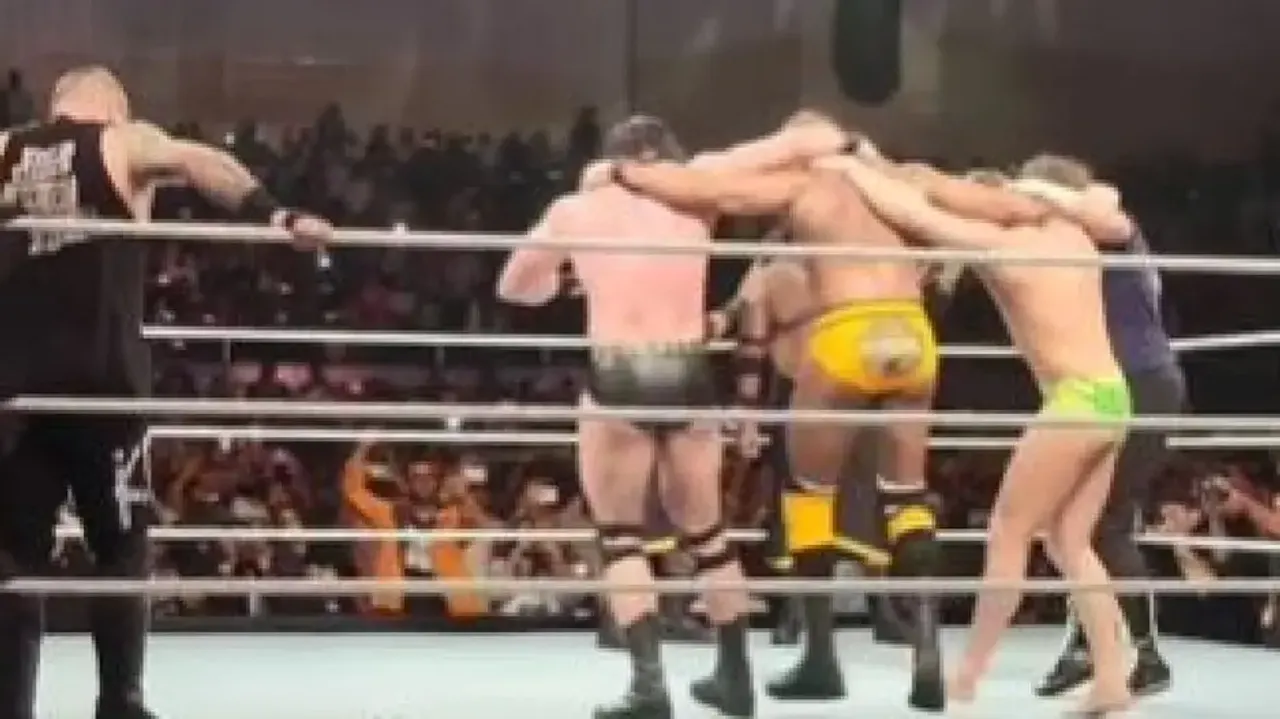 WWE superstars dance to ‘Naatu Naatu’ from RRR – Watch