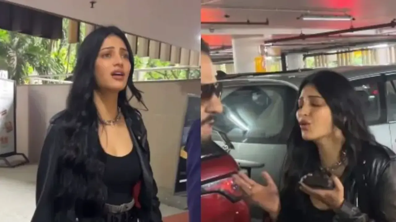 Shruti Haasan's firm reply to persistent fan at Mumbai airport; watch 