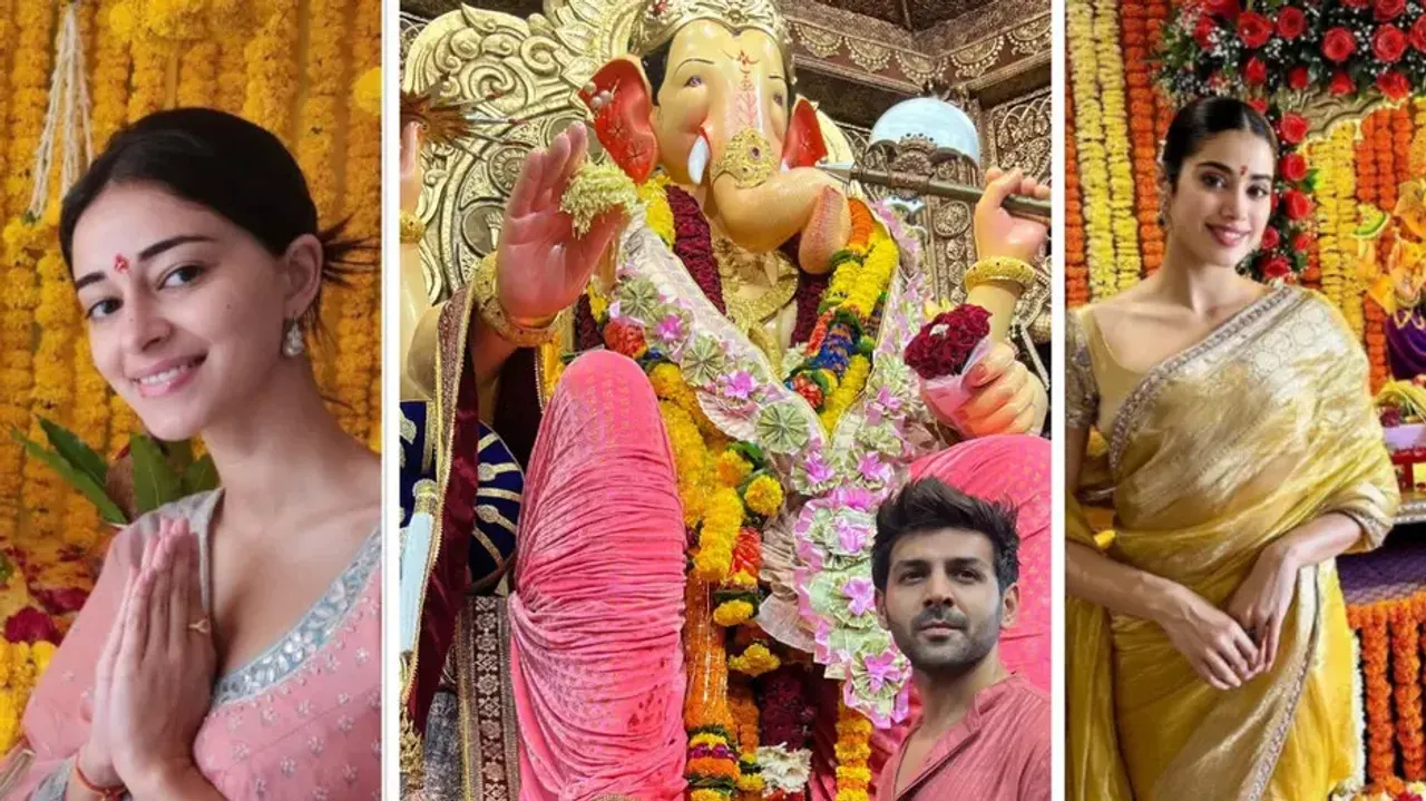 Ananya Panday, Kartik Aaryan, Janhvi Kapoor