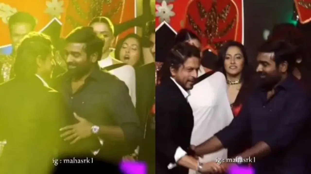 Romantic dance video of Shah Rukh Khan-Vijay Sethupathi goes viral; watch