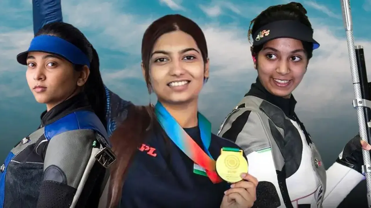 Indian women's 10m air rifle team bags Asian Games silver