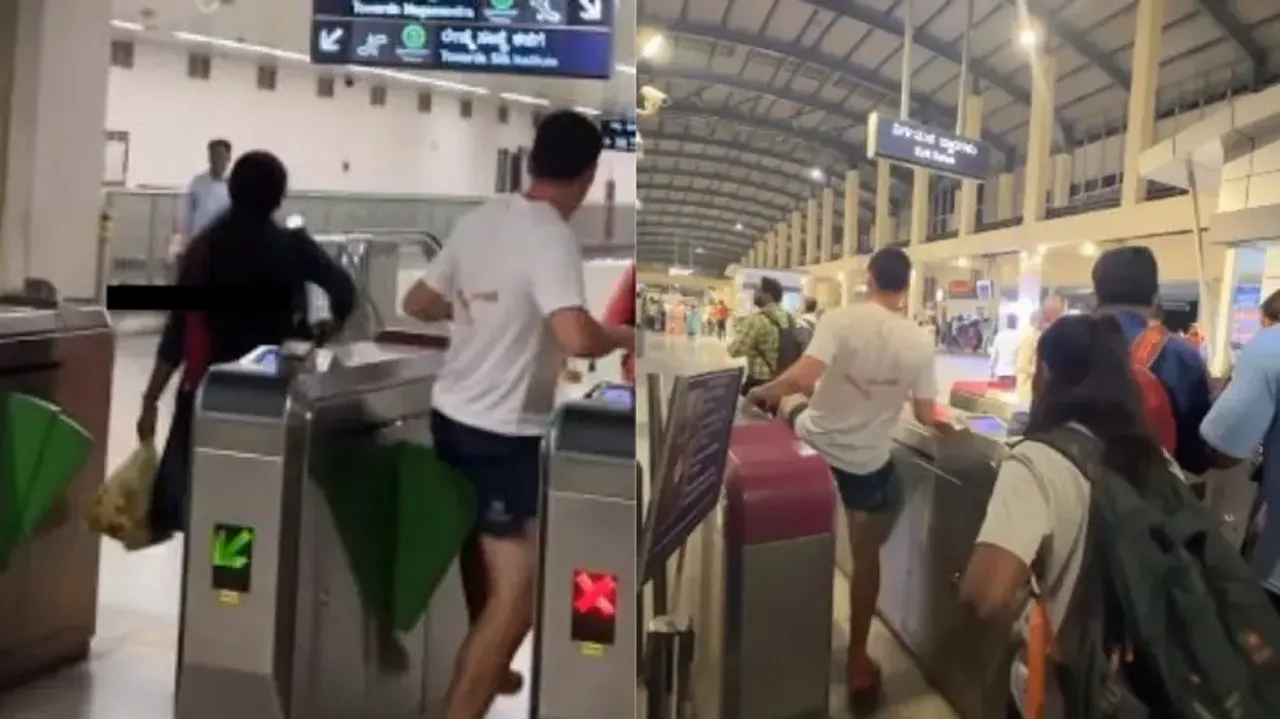 US content creator's free Bengaluru metro ride goes viral; Watch 