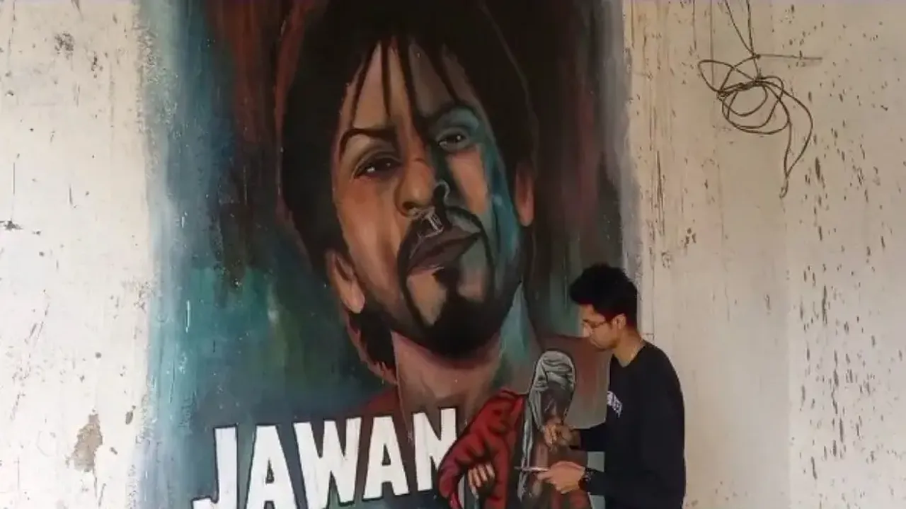 Shah Rukh Khan all praise for Odisha artist’s ‘Jawan’ mural