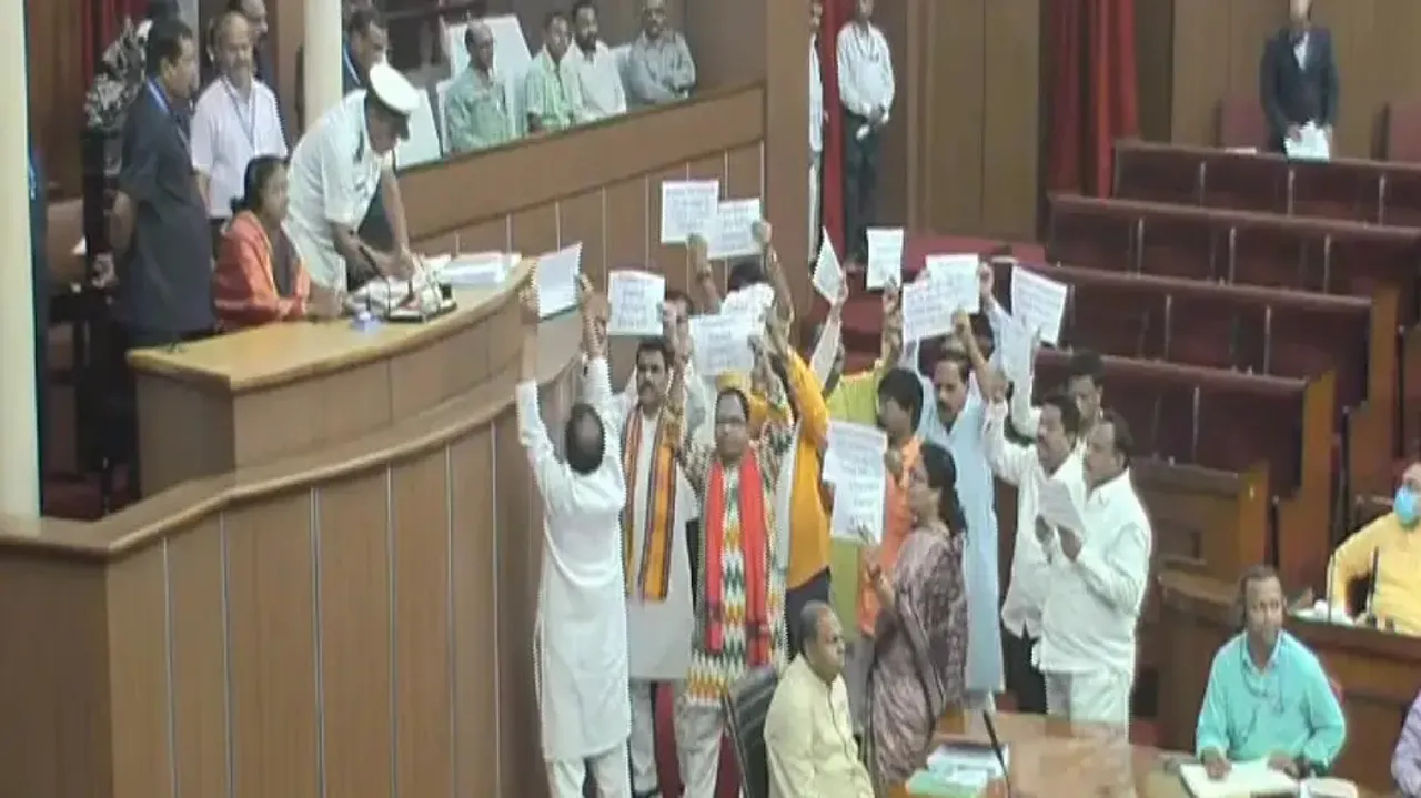 Ruckus in Odisha Assembly 