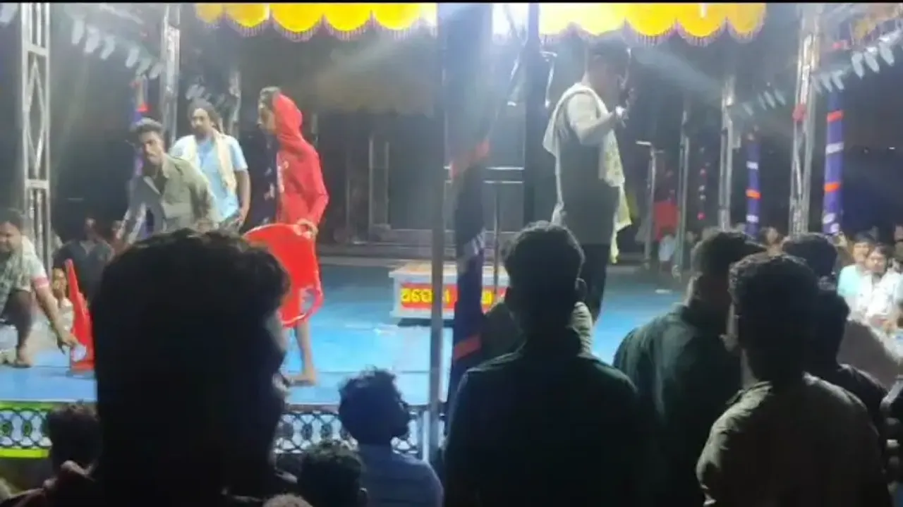 Tension erupts at jatra stage in Angul