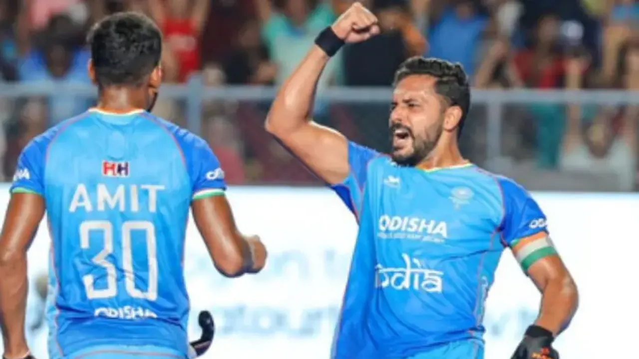Indian men's hockey team secures final berth at Asian Games with thrilling 5-3 victory over Korea