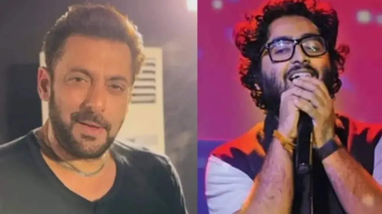 Salman Khan and Arijit Singh