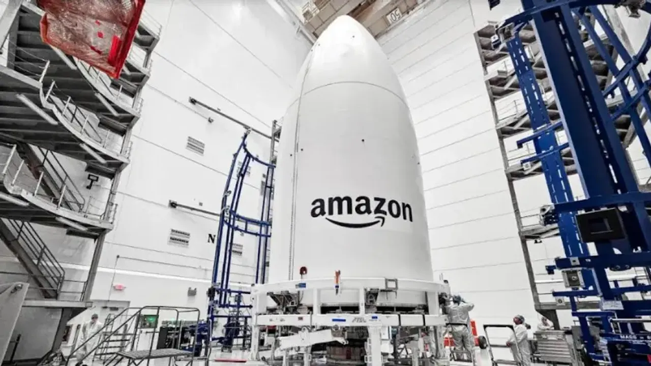 Amazon gears up to send first 2 satellites to space to beam affordable Internet
