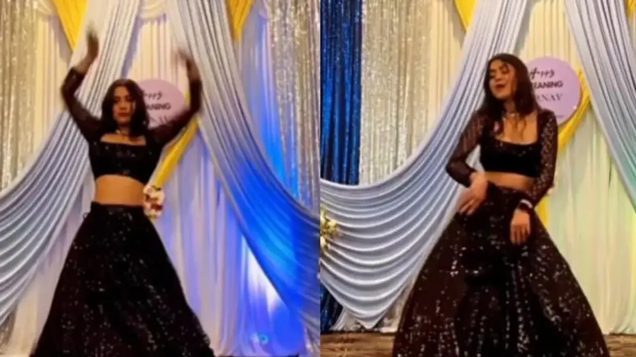 Bride’s sister sets dance floor on fire with her thumkas on ‘Chikni Chameli’ – Watch