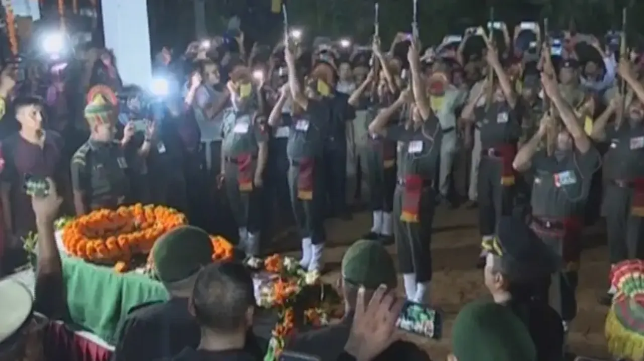 Odia jawan cremated with state honours