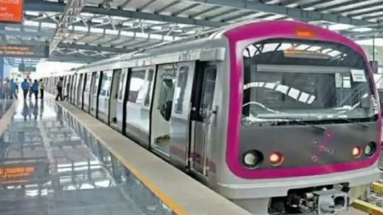 Much-awaited Metro services to Whitefield IT corridor starts in B'luru; techies celebrate