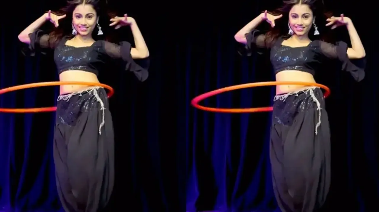 Girl’s killer moves on 'Raat Ka Nasha' while hula hooping will make your jaw drop