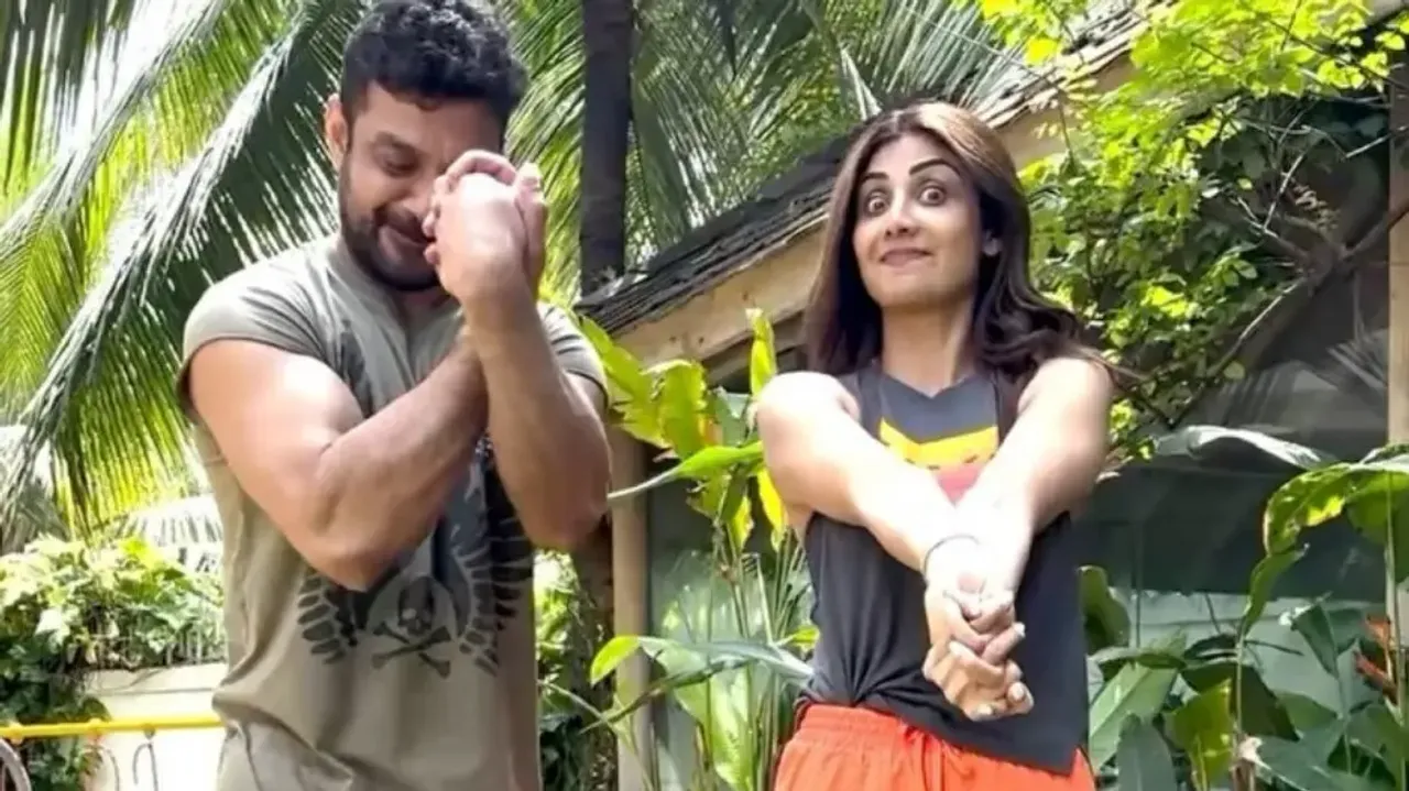 Shilpa Shetty throws fitness challenge 